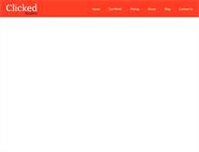 Tablet Screenshot of clickedstudios.com